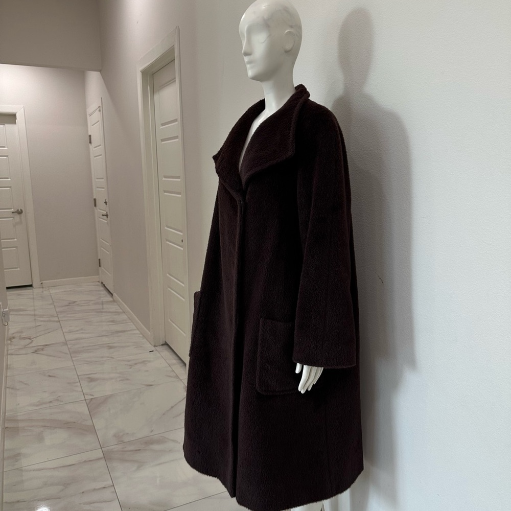 Chic Oversized Brown Coat